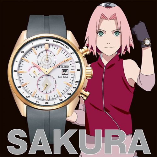 【新品】CITIZEN コレクション　NARUTO ナルト 疾風伝 サクラ NARUTO-ナルト‐疾風伝」×CITIZENコレクション コラボモデル予約