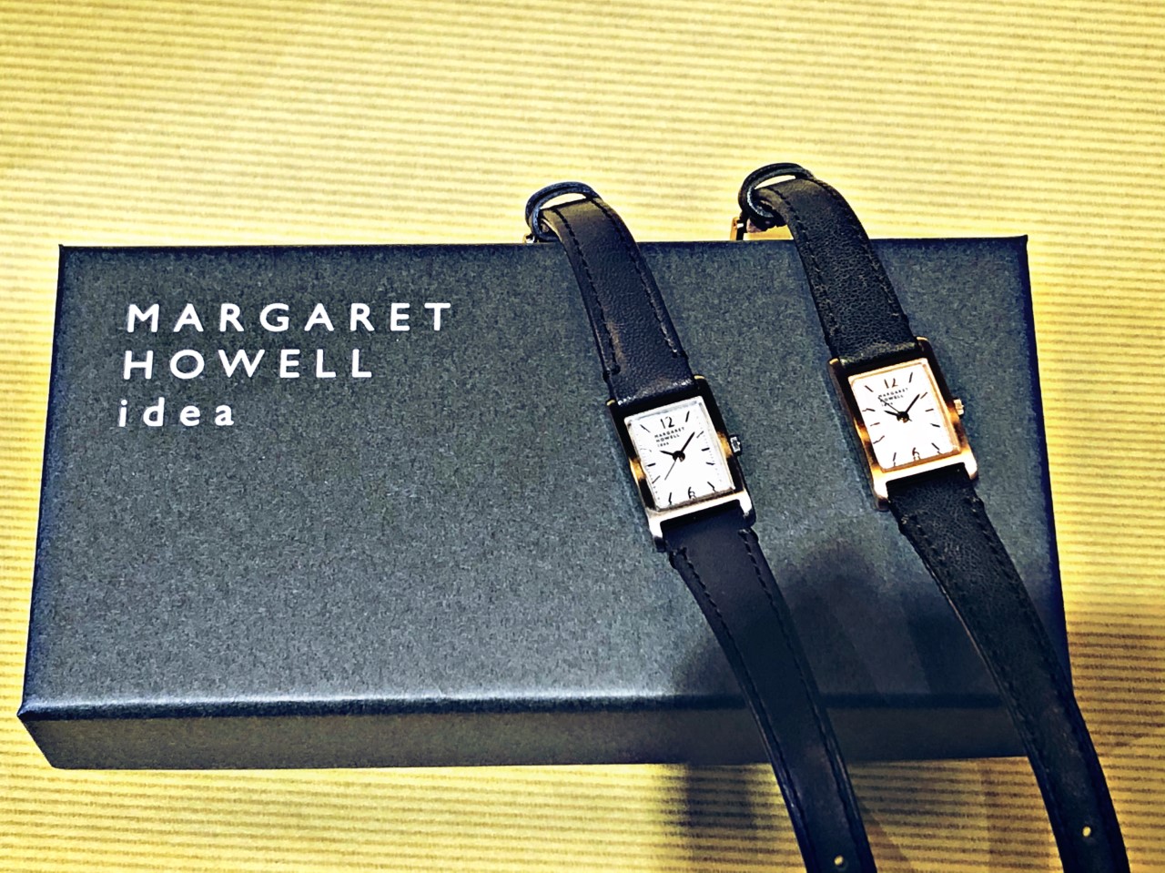 MARGARET HOWELL マーガレット ハウエル レザーストラップウォッチ MARGARET HOWELL マーガレット ハウエル レザーストラップウォッチ