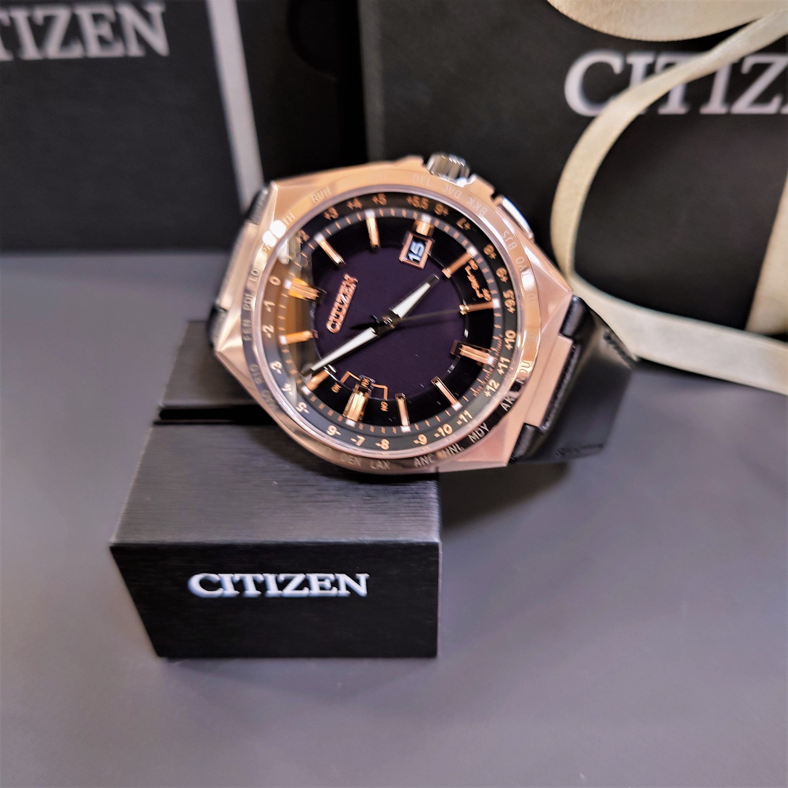 CITIZEN CB0217-04E スーパーチタニウム Citizen Attesa ACT Line Limited Model CB0217-04E