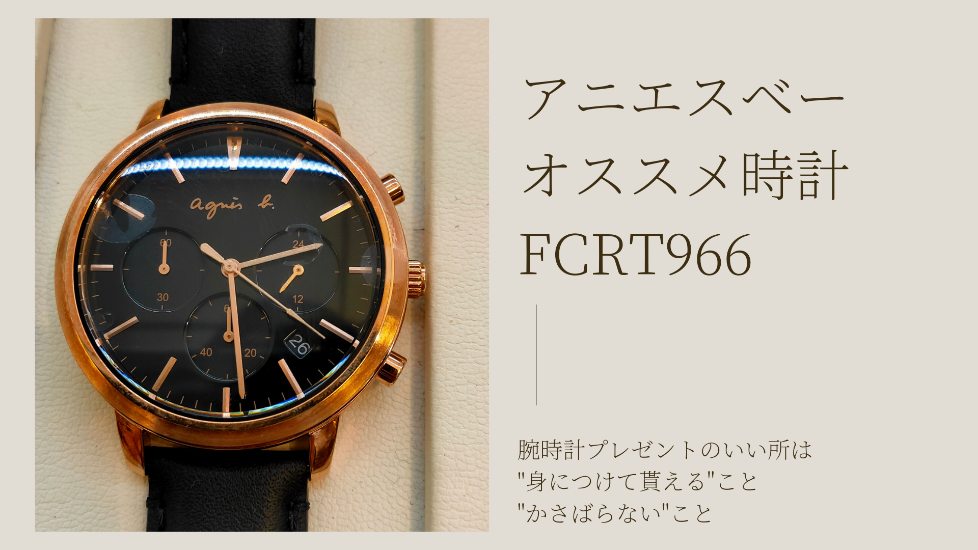 アニエスベー腕時計 LM01 WATCH FCRT968 時計(504224425) | アニエスベー オム(agnes