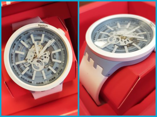 Swatch CLEARLY BOLD 箱付き SWATCH CLEARLY BOLD 腕時計 透明 時計 箱付き