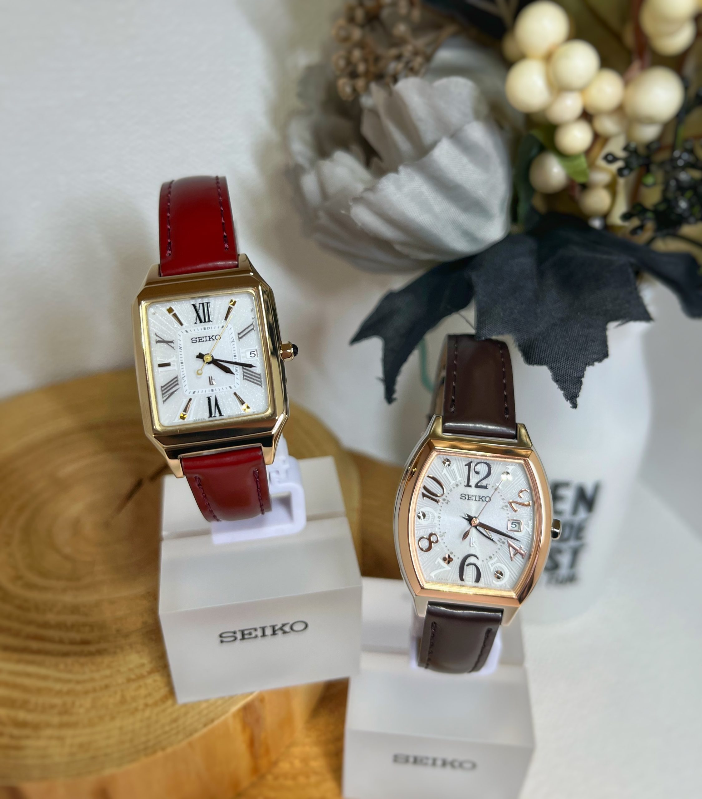 SEIKO LUKIA新作✨Smart Casualな限定レザーベルトモデル