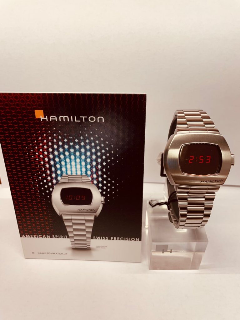 HAMILTON パルサー超美品 伝説的なLEDデジタルウォッチ「ハミルトン パルサー」が50年の時