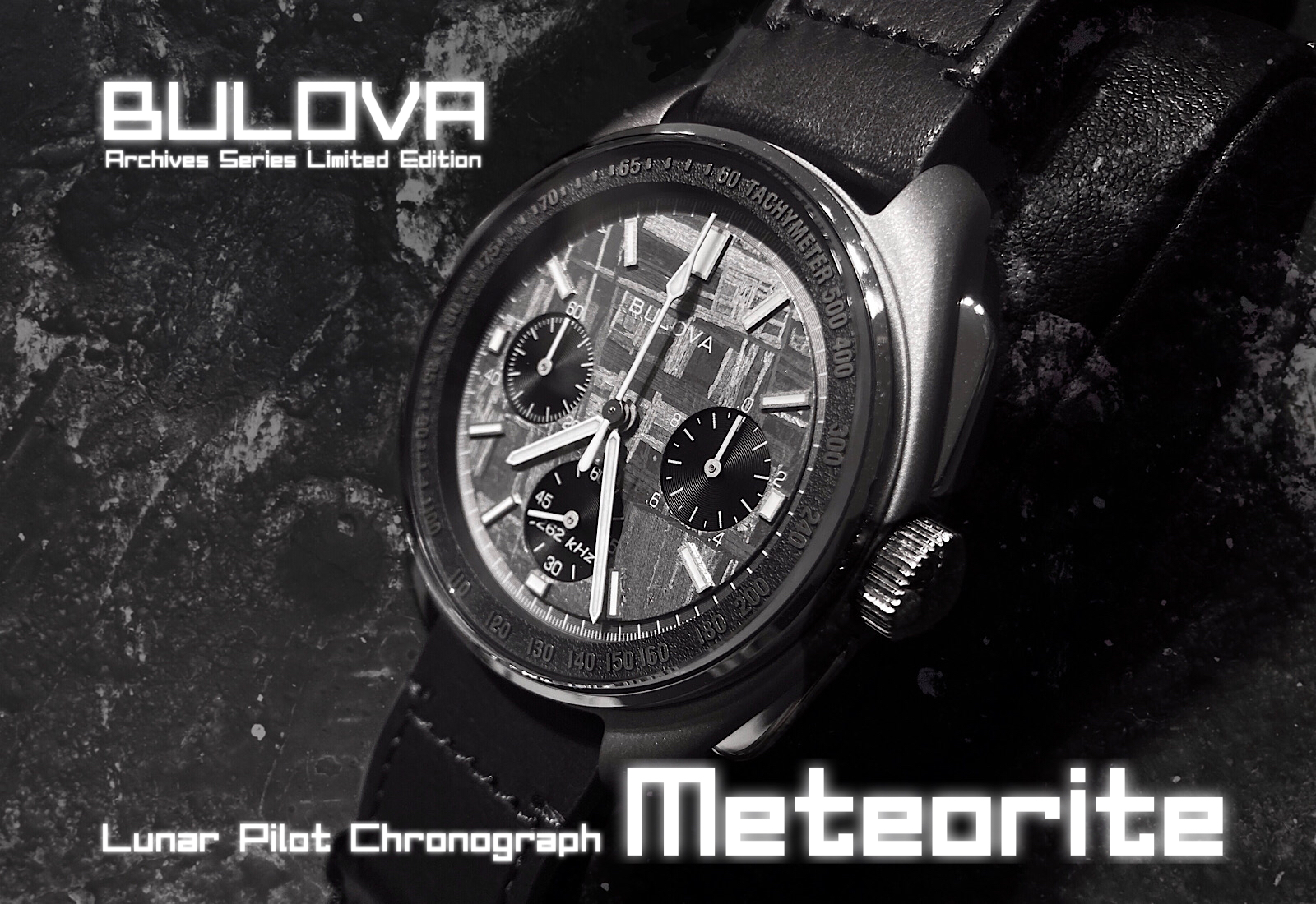 BULOVA』ルナパイロットクロノグラフ メテオライト | オンタイム