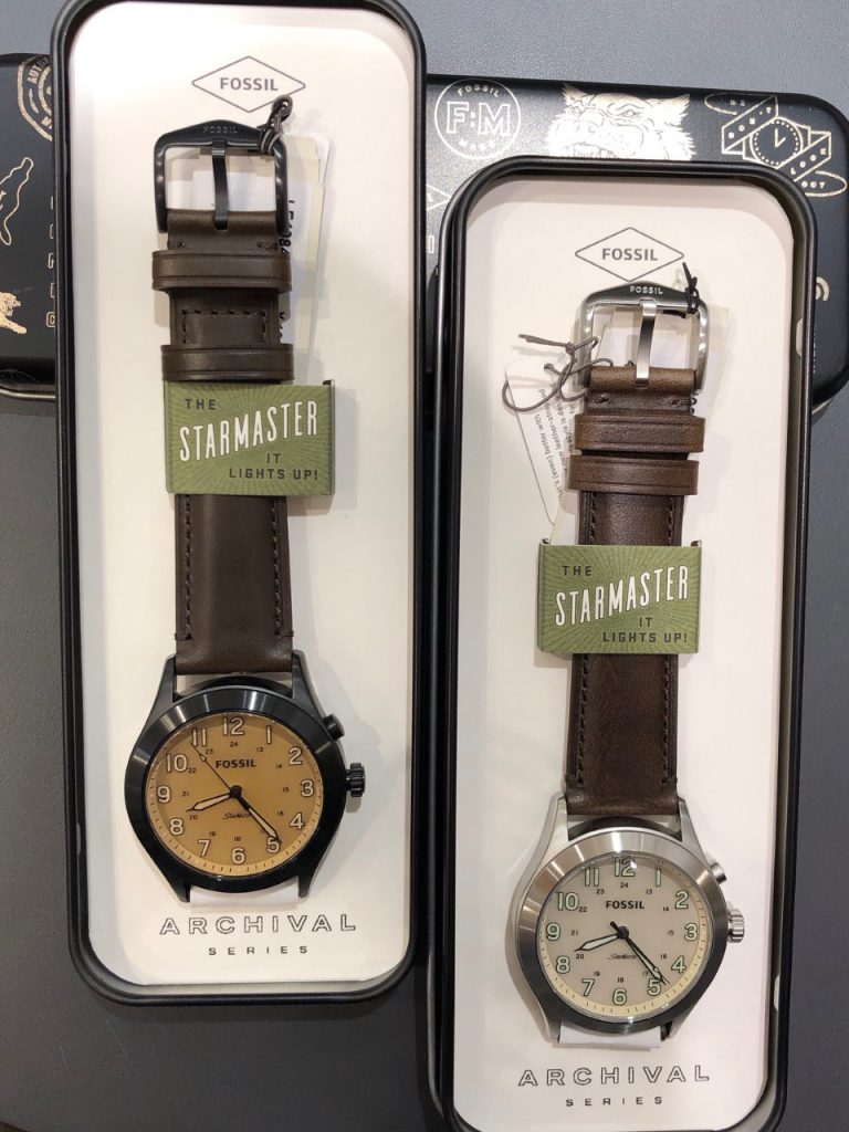最新の激安 FOSSIL』スターマスターの復刻モデル 35周年を記念して登場 その他