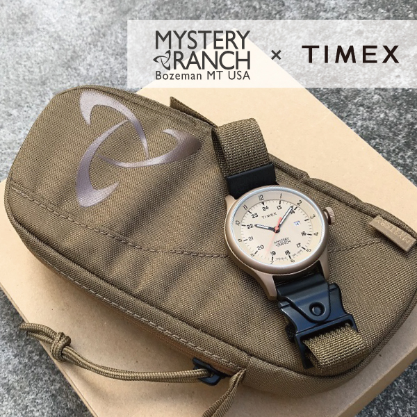 MYSTERY RANCH × TIMEX コラボモデルが限定登場☆ ontime | move 修理 