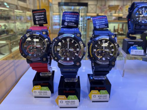 新作g Shock フロッグマン 入荷 Ontime Move 修理工房併設のウォッチセレクトショップ