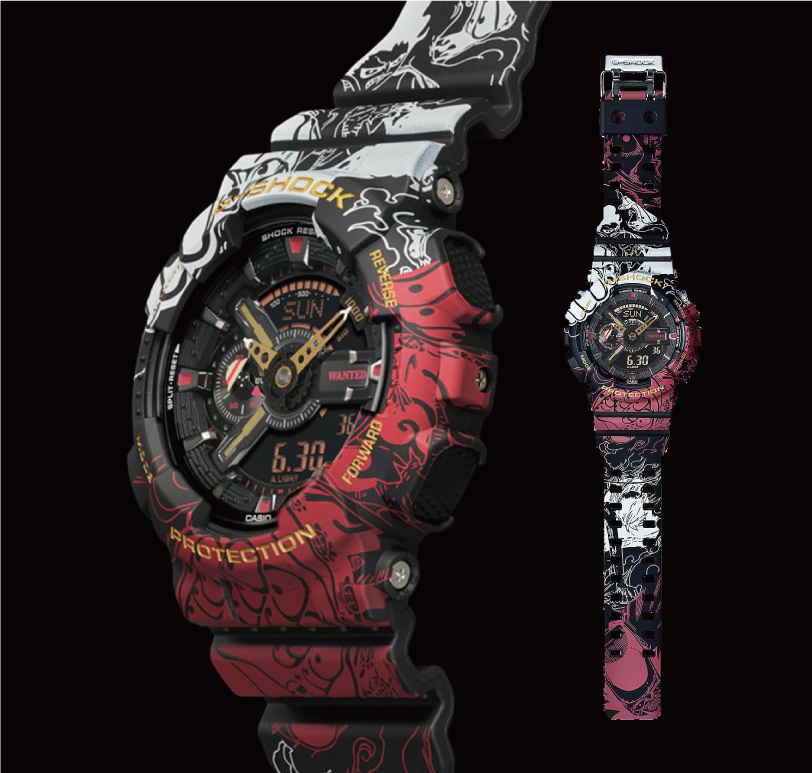 ONE PIECE G-SHOCK ga-110jdb-1a4jr ②