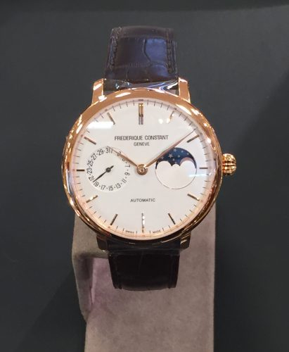 電池交換済 FREDERIQUE CONSTANT フレデリックコンスタント トノー クロノグラフ FC292X4T5/6 デイト シルバー SS ステンレス 純正ベルト 純正尾錠 メンズ クォーツ【6ヶ月保証】【腕時計】