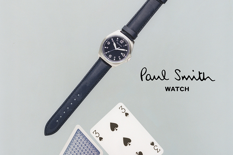 Paul Smith Watch】新作「クローズド アイズ ミリタリー」から、オン