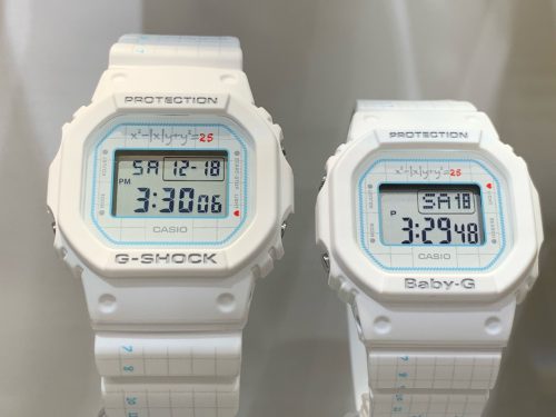 G-SHOCK ラバコレ25周年！お二人の記念に☆あべのロフト店